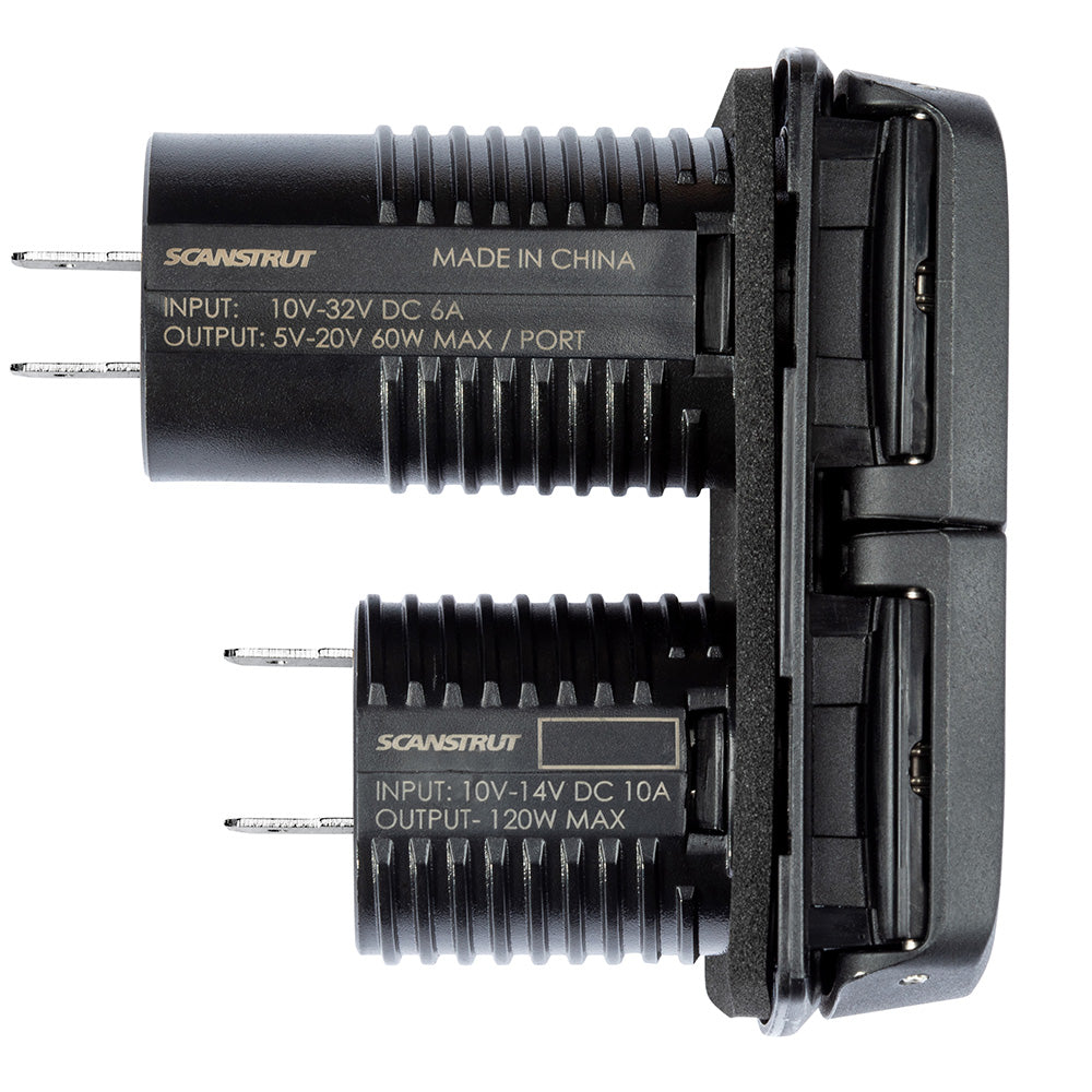 Scanstrut Flip Pro Multi Dual USBC 12V Power Socket SCMULTIF1