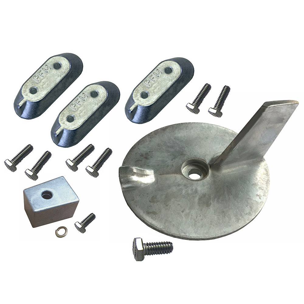 Performance Metals Yamaha 3060HP Outboard Complete Anode Kit Aluminum 10490A