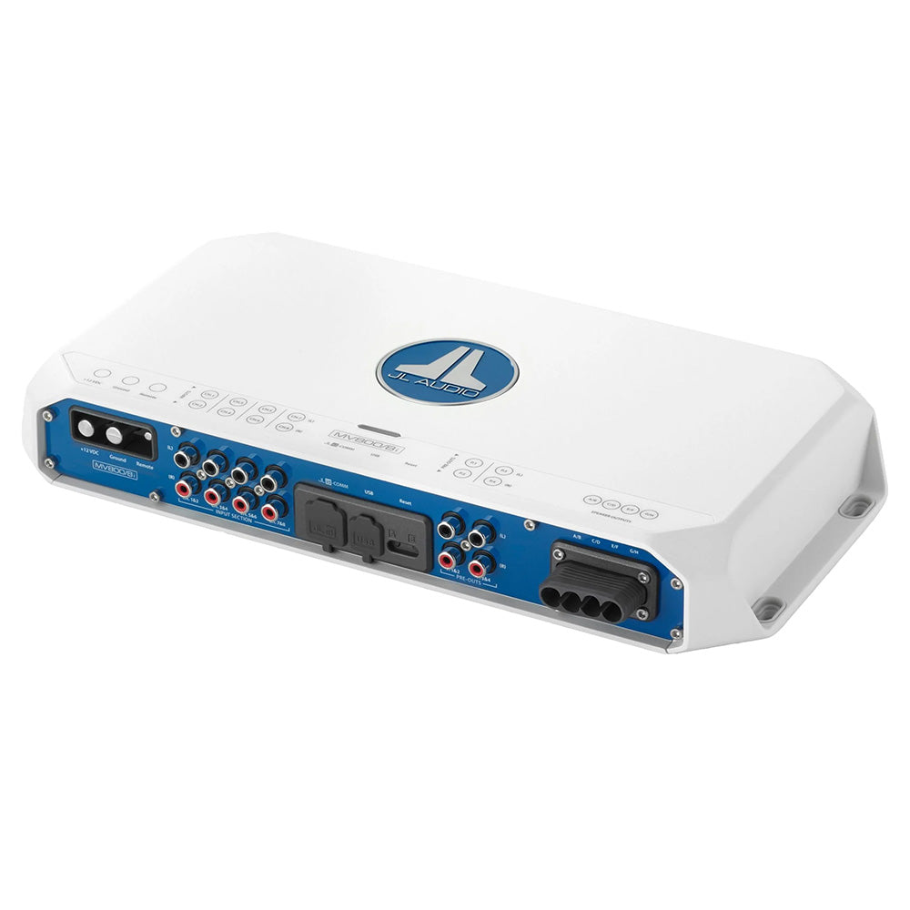 JL Audio MVI Series 800w 8 Channel Amplifier wIntegrated DSP MV8008i 0100333900