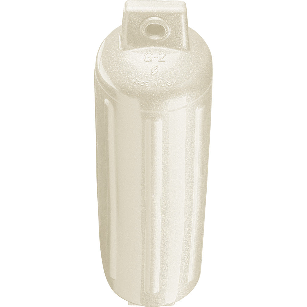 Polyform G2 Twin Eye Fender 45 x 155 Metallic White G2 METALLIC WHITE