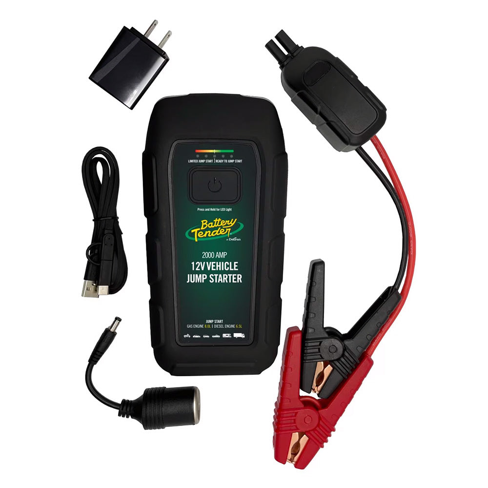 Battery Tender 2000 Amp Jump Starter 16000MAH Power Bank 0302030WH