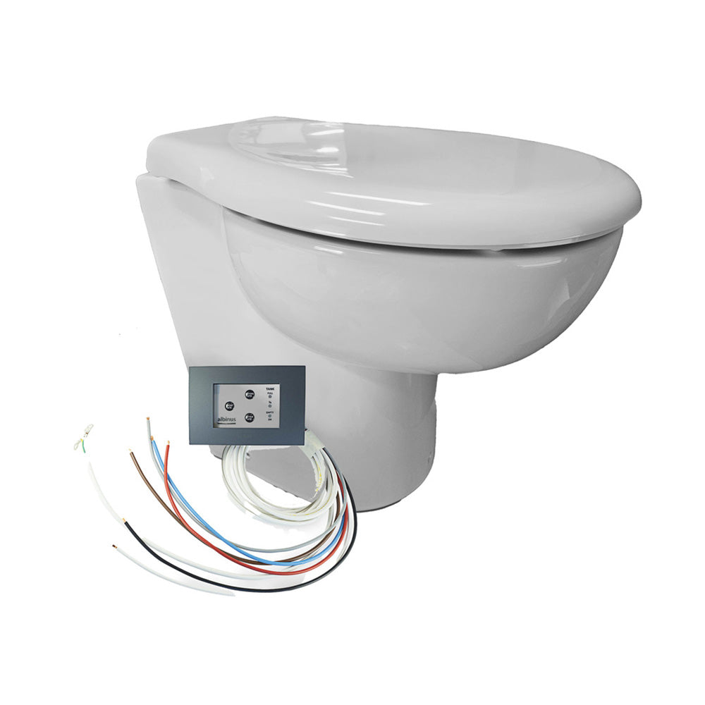 Albin Group Ultra Slim Premium Standard 12V Toilet 0706011