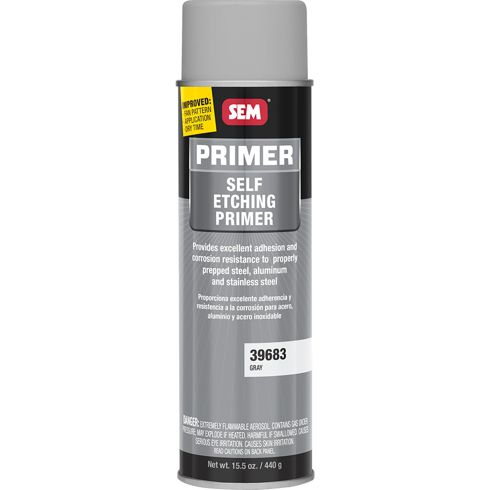 SEM Self Etching Primer 20oz Aerosol Can Grey 39683