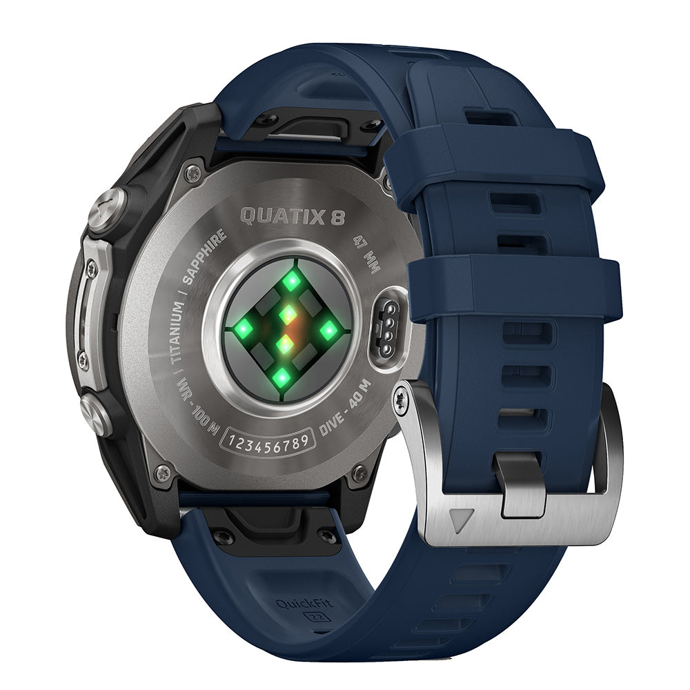 Garmin quatix 8 47mm AMOLED Marine GPS Smartwatch 0100290450