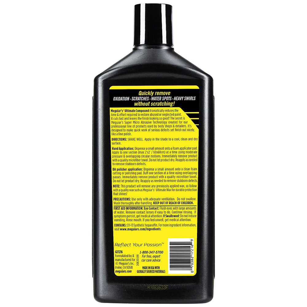 Meguiars Ultimate Compound 16oz G17216