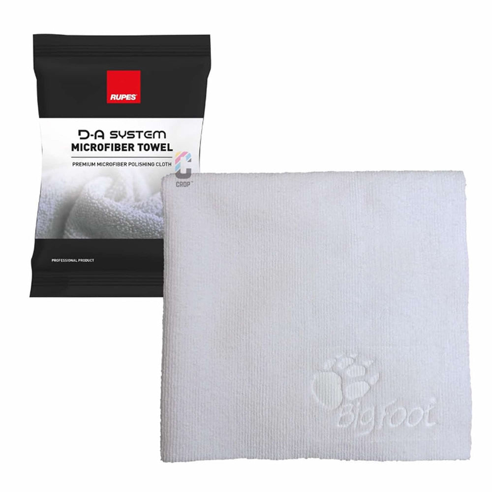 RUPES DA System Microfiber Towel 16x16 White 9BF9070