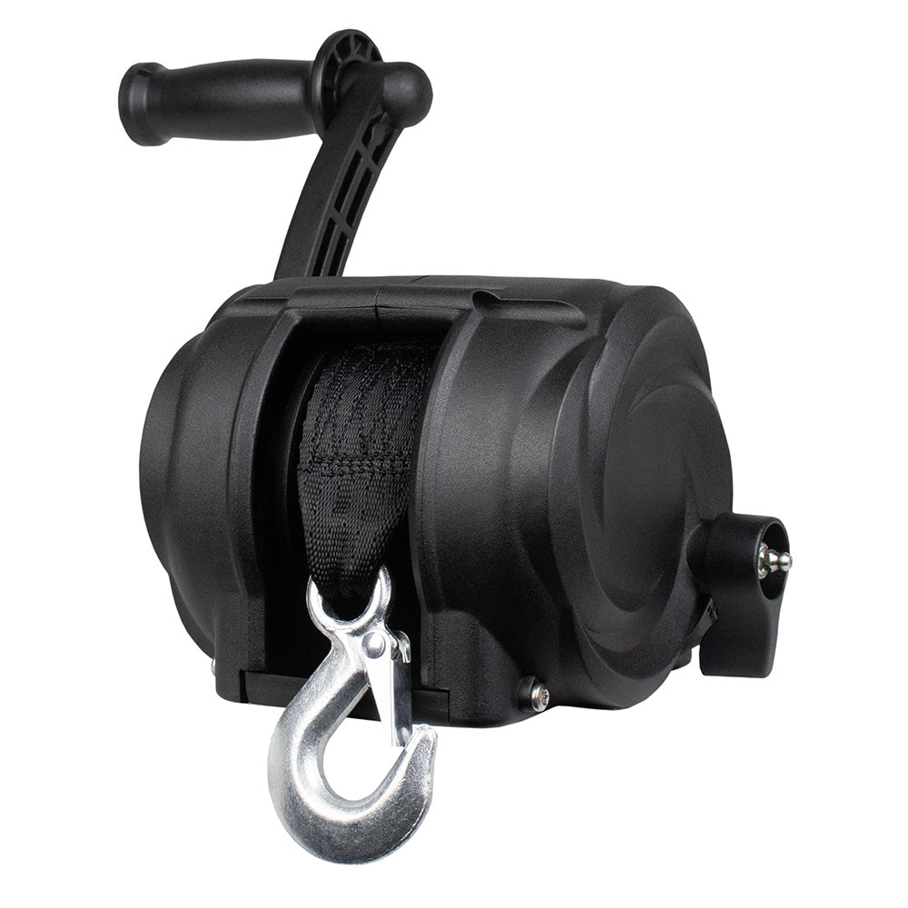 Powerwinch Premier Series Winch 2000lb 8 Crank Arm Carbon Black 21300W20008BR