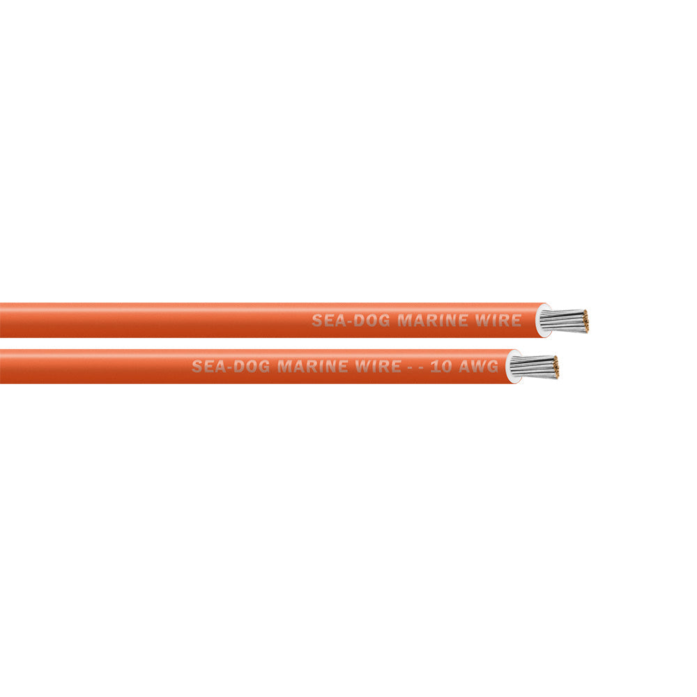 SeaDog 10 AWG Orange Primary Wire 25 8010080