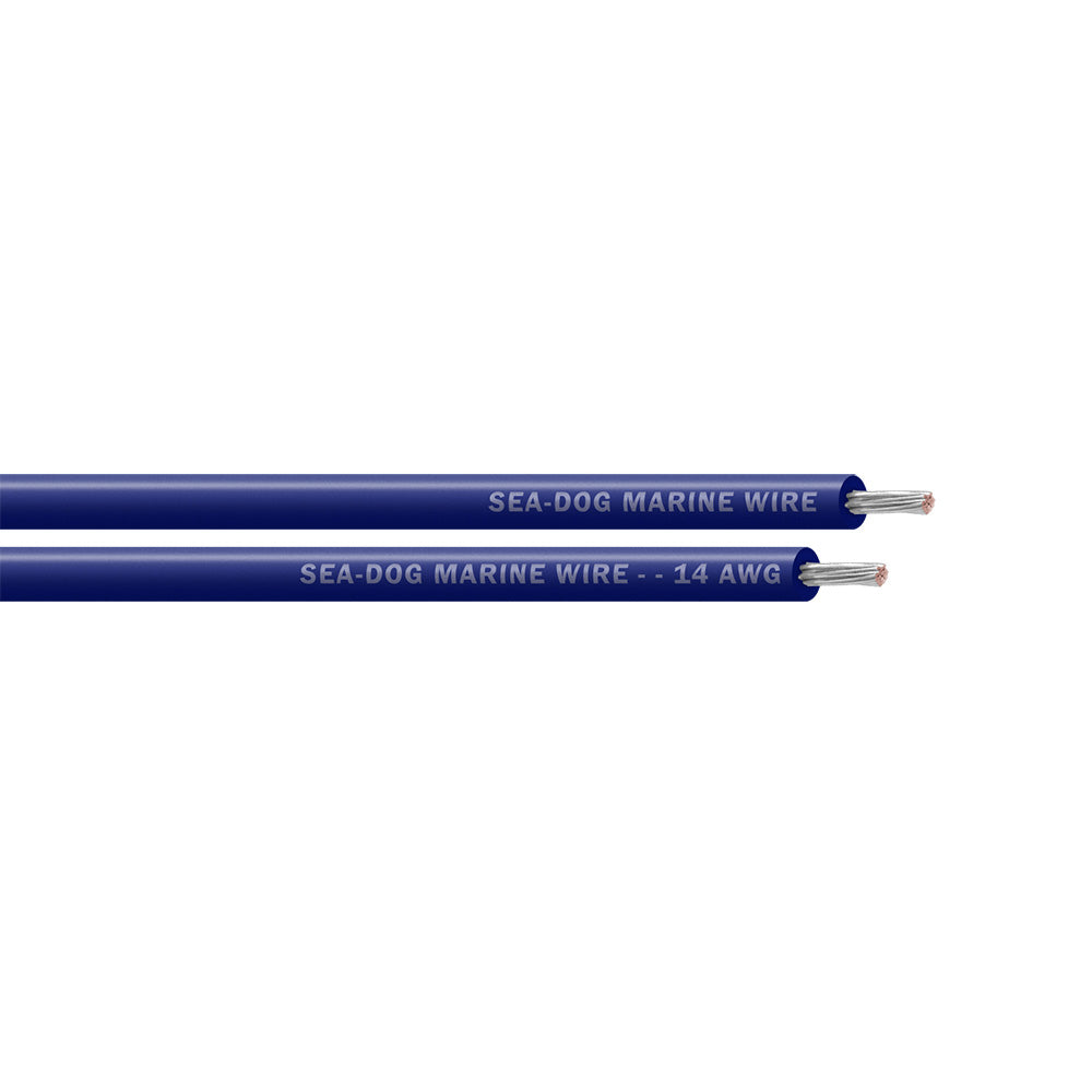 SeaDog 14 AWG Dark Blue Primary Wire 25 8014060