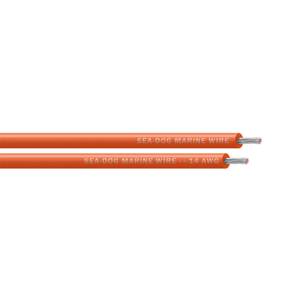SeaDog 14 AWG Orange Primary Wire 500 8014087