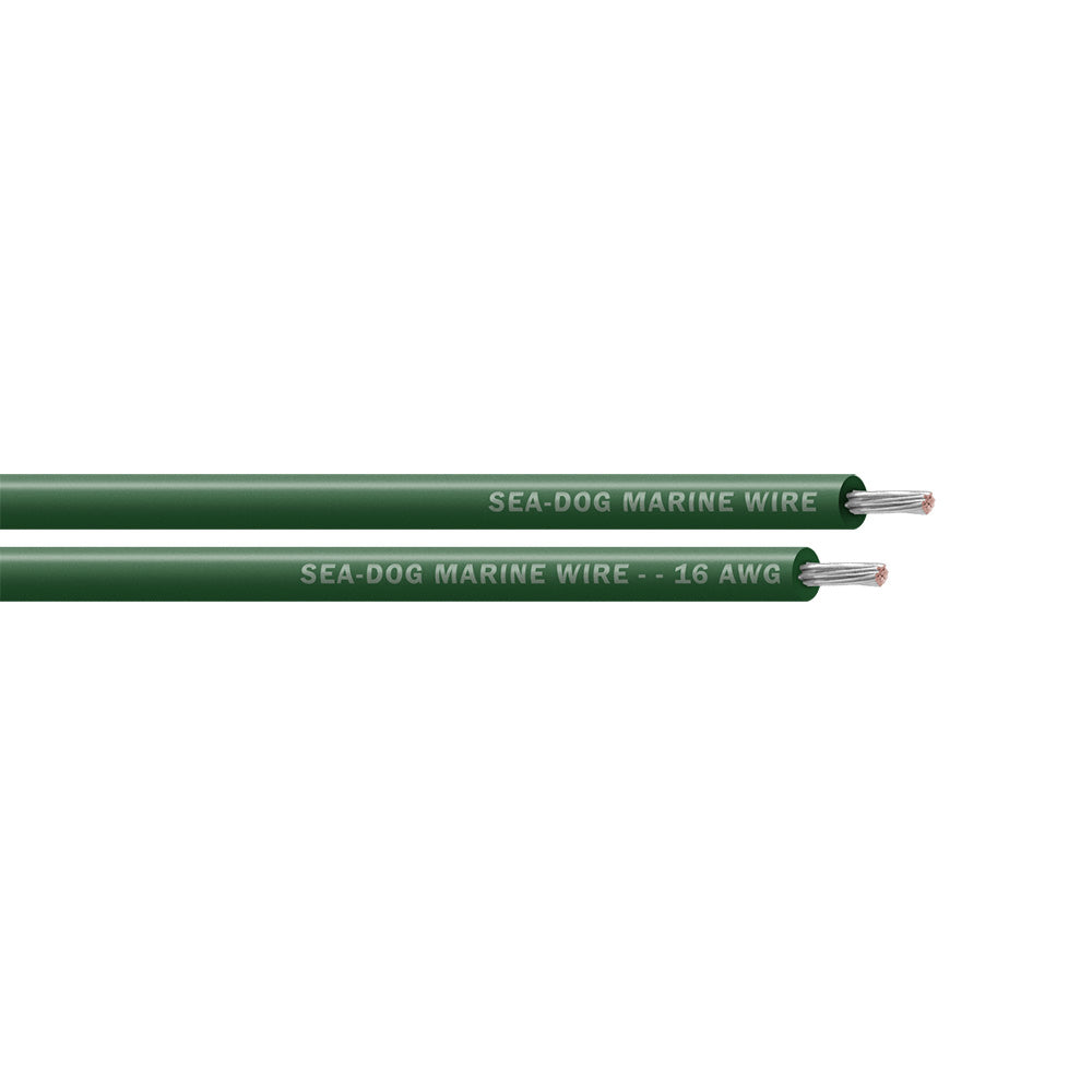 SeaDog 16 AWG Green Primary Wire 25 8016040