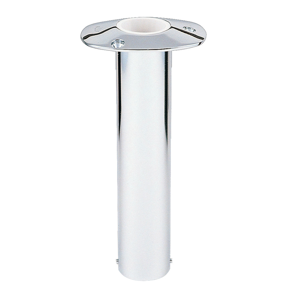 Lees 0 Degree Stainless Steel Flush Mount Rod Holder 225 OD RH532VS