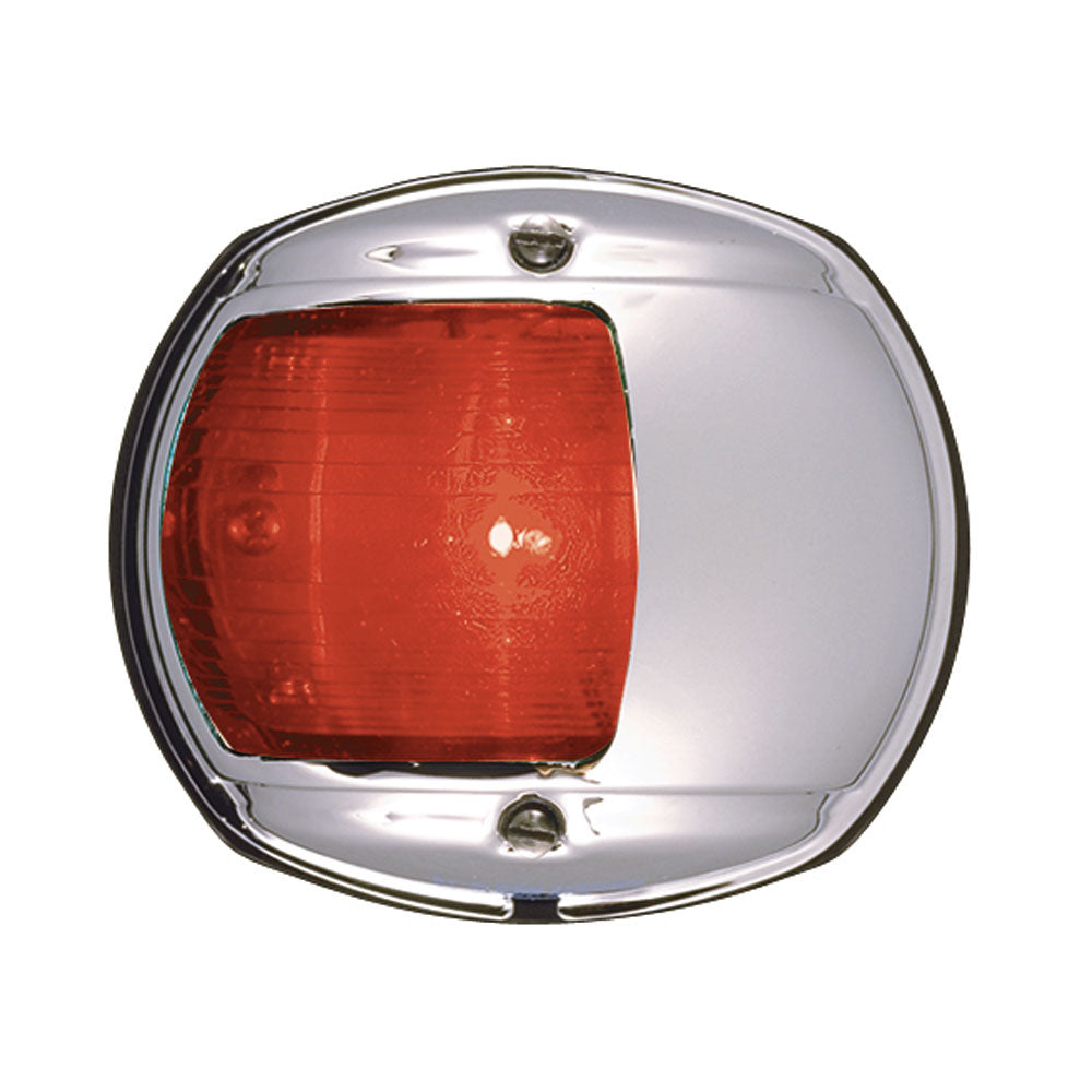 Perko LED Side Light Red 12V Chrome Plated Housing 0170MP0DP3