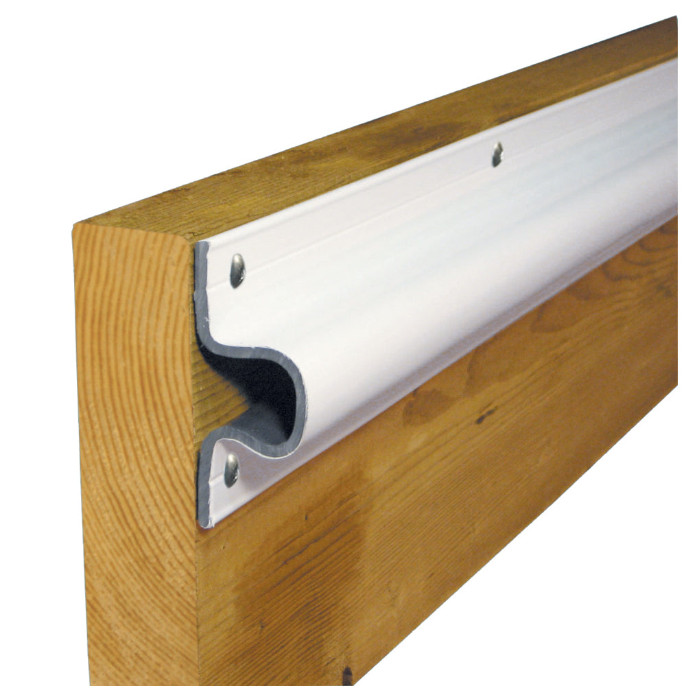 Dock Edge C Guard PVC Dock Profile 4 6 Sections White 1133F