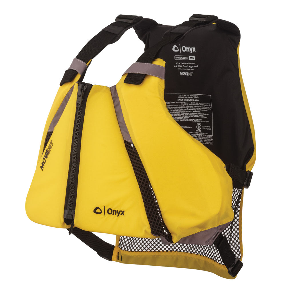 Onyx MoveVent Curve Paddle Sports Life Vest ML 12200030004014