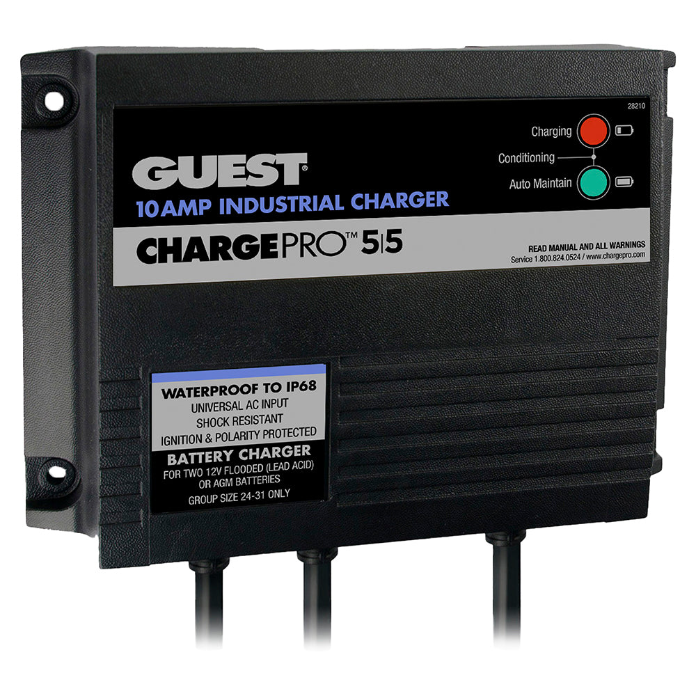 Guest 10AMP 1224V 2 Bank 120V Input OnBoard Battery Charger 28210