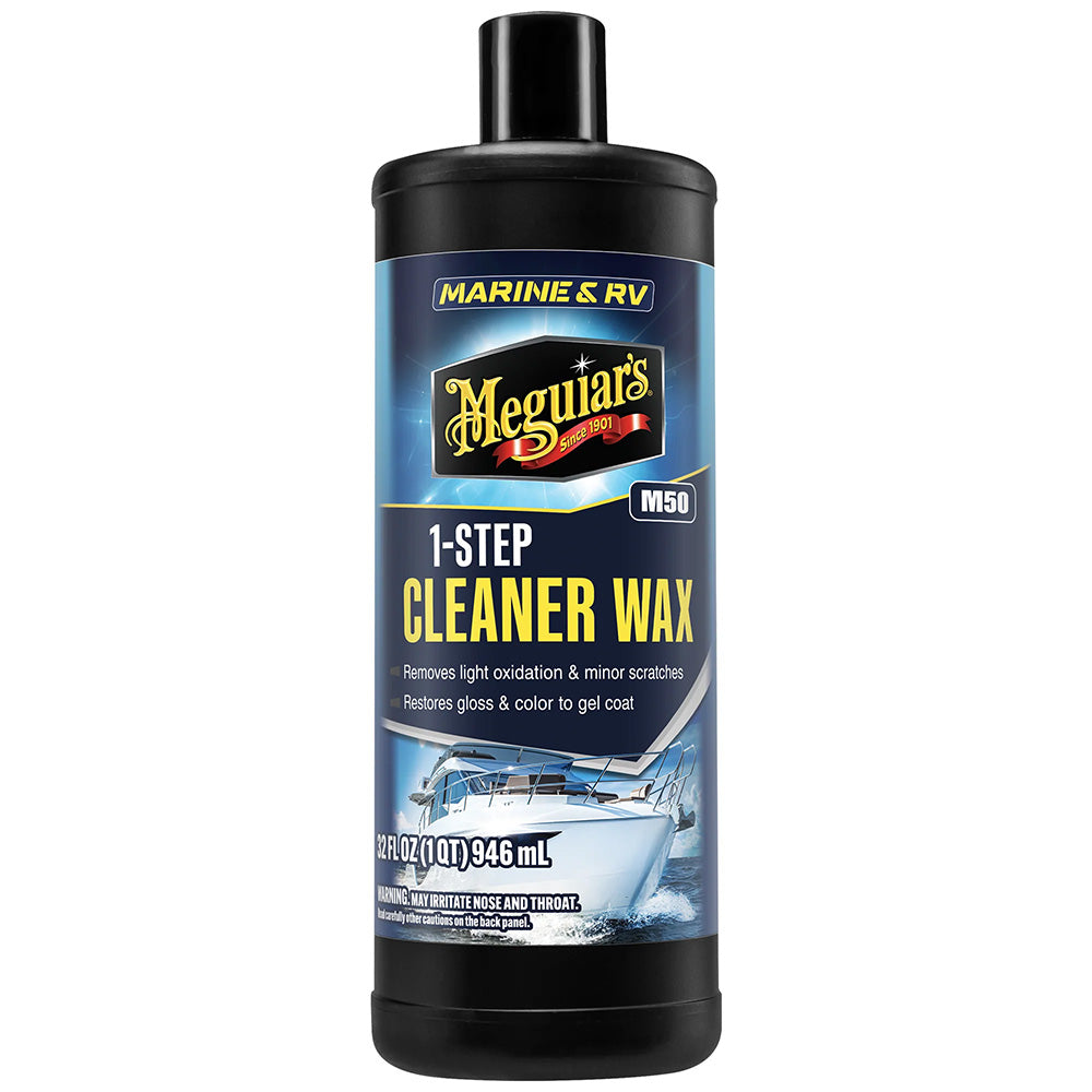 Meguiars 50 BoatRV Cleaner Wax Liquid 32oz M5032