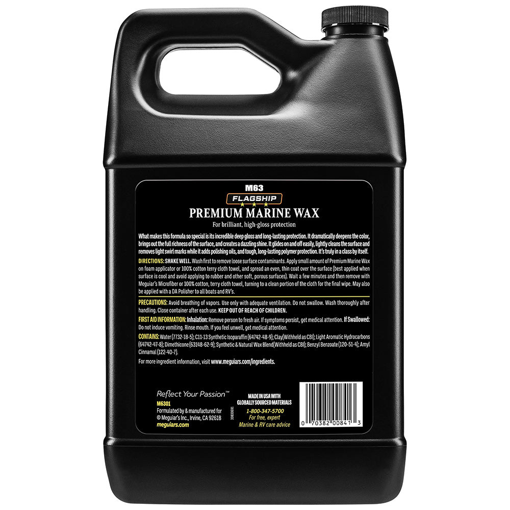 Meguiars Flagship Premium Marine Wax 1 Gallon M6301