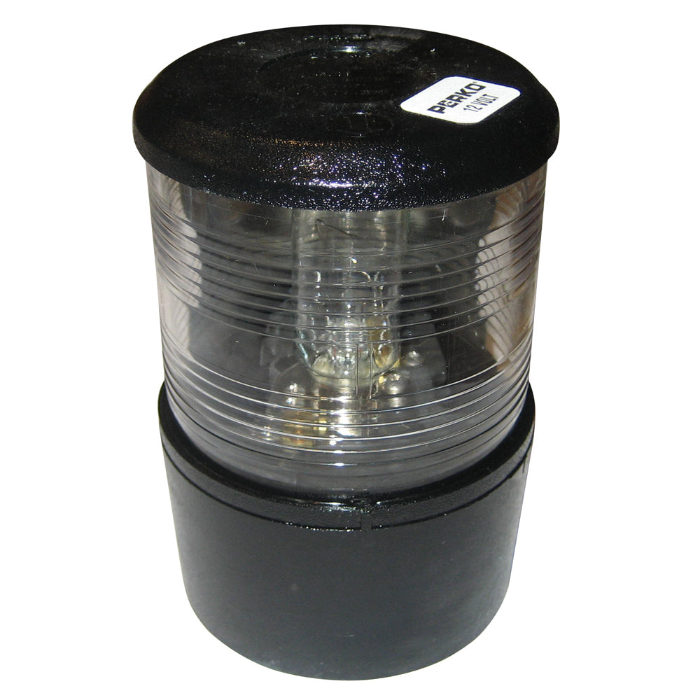 Perko Masthead Light fSail or Power Less Than 20M 12VDC Black Base MountWhite Light 0200MB0DP1