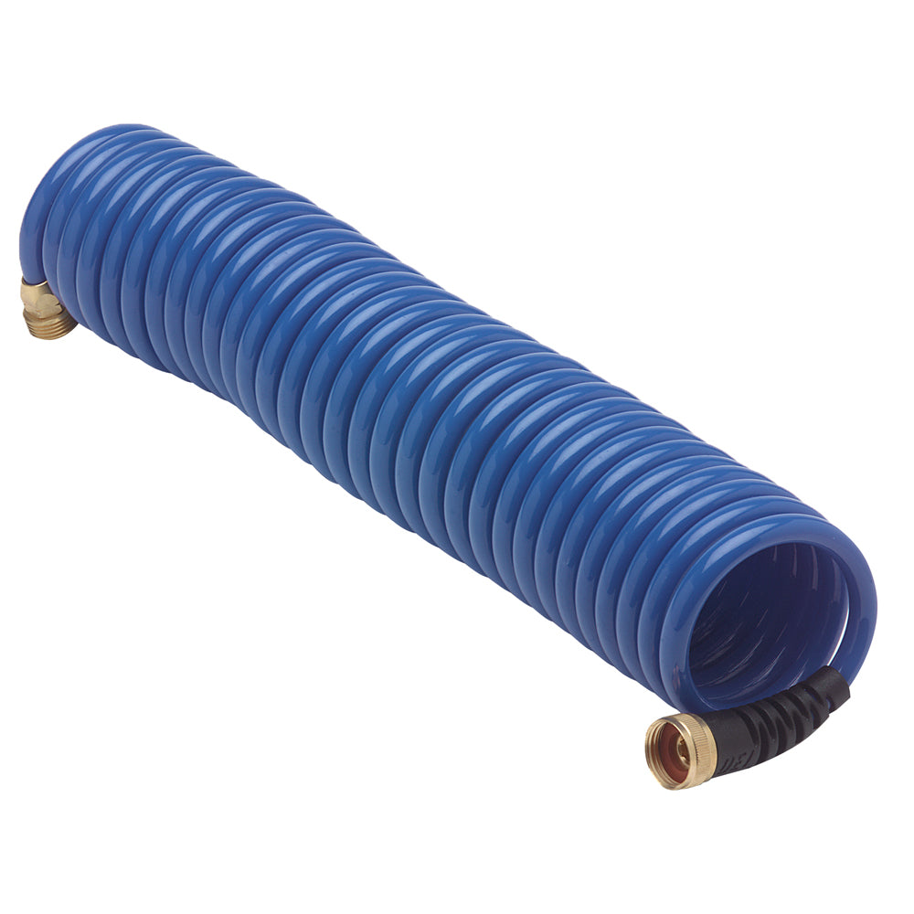 HoseCoil Blue Hose wFlex Relief 25 HS2500HP