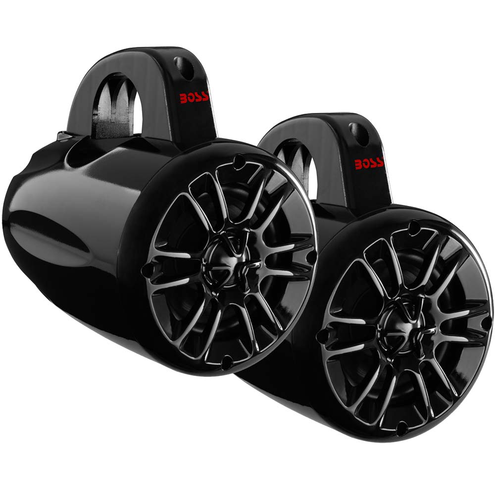 Boss Audio 4 MRWT40 Waketower Speakers Black 400W MRWT40
