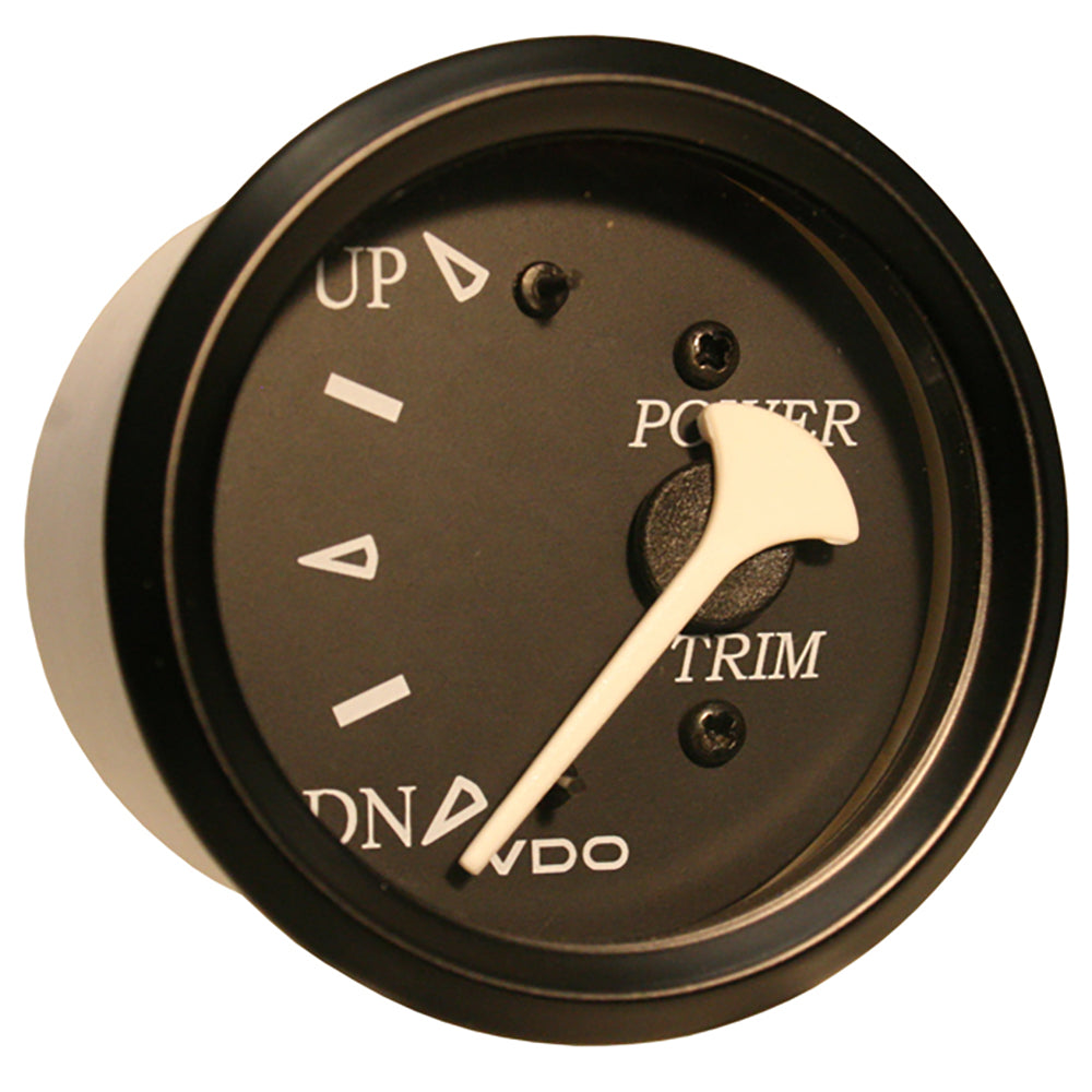 VDO Cockpit Marine Trim Gauge f MercuryVolvoYamaha 2001 Engines Black DialBezel 38211803