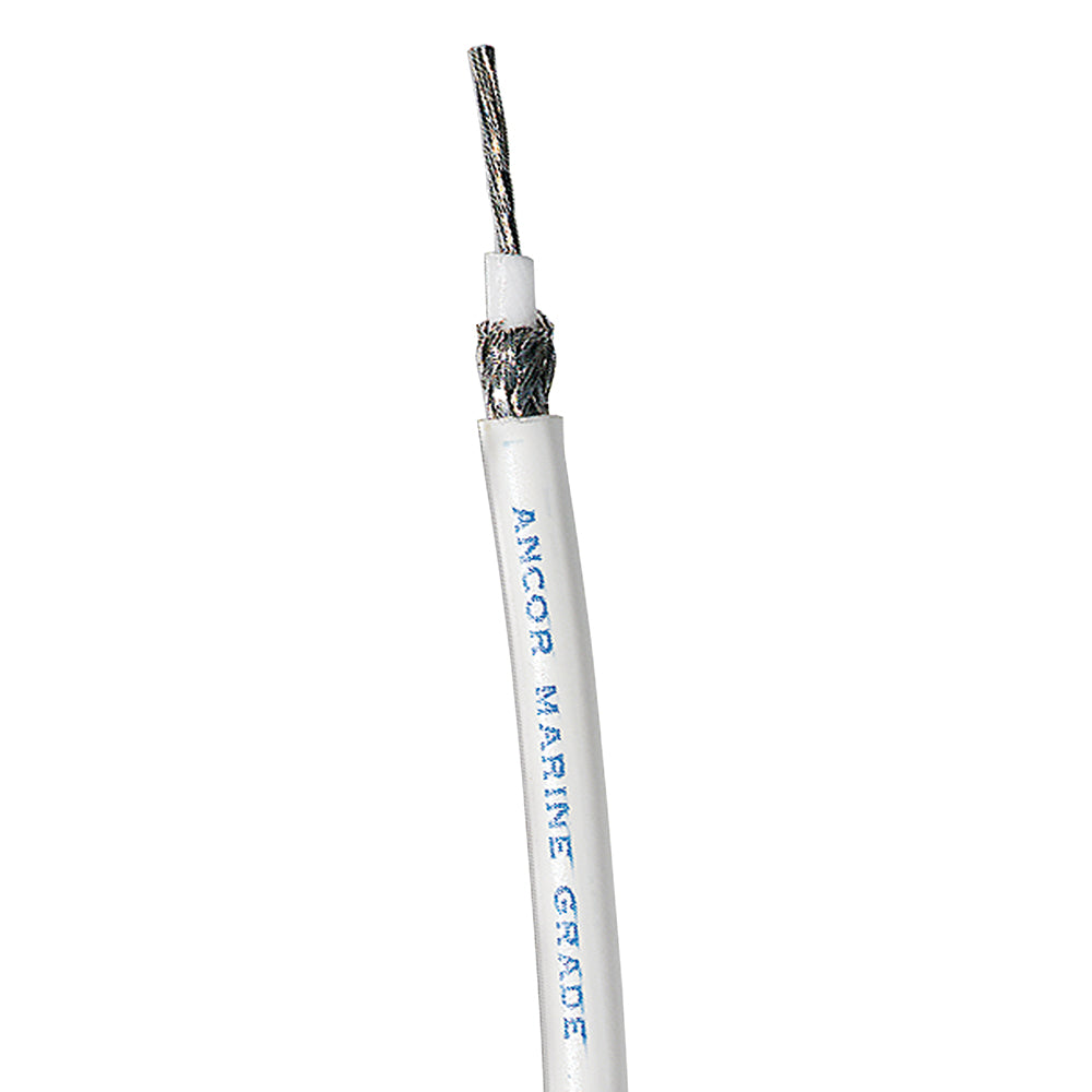 Ancor White Coaxial Cable RG 213 500 151750