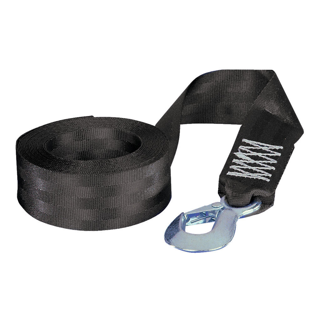 Fulton 2 x 20 Winch Strap wHook 2600lbs Max Load 501202