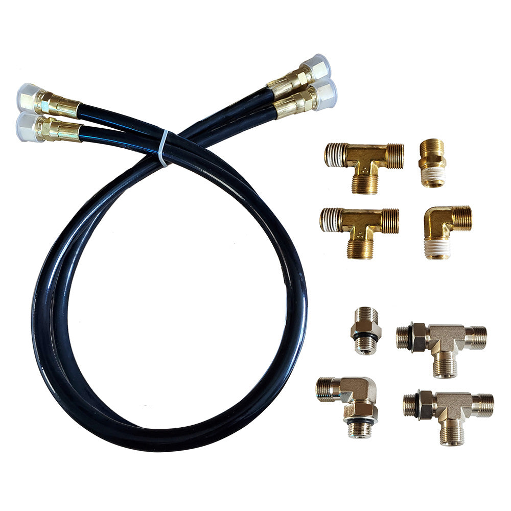Octopus 30 Hose Fitting Kit Including Orb NPT Helm Fittings OC17SUK42