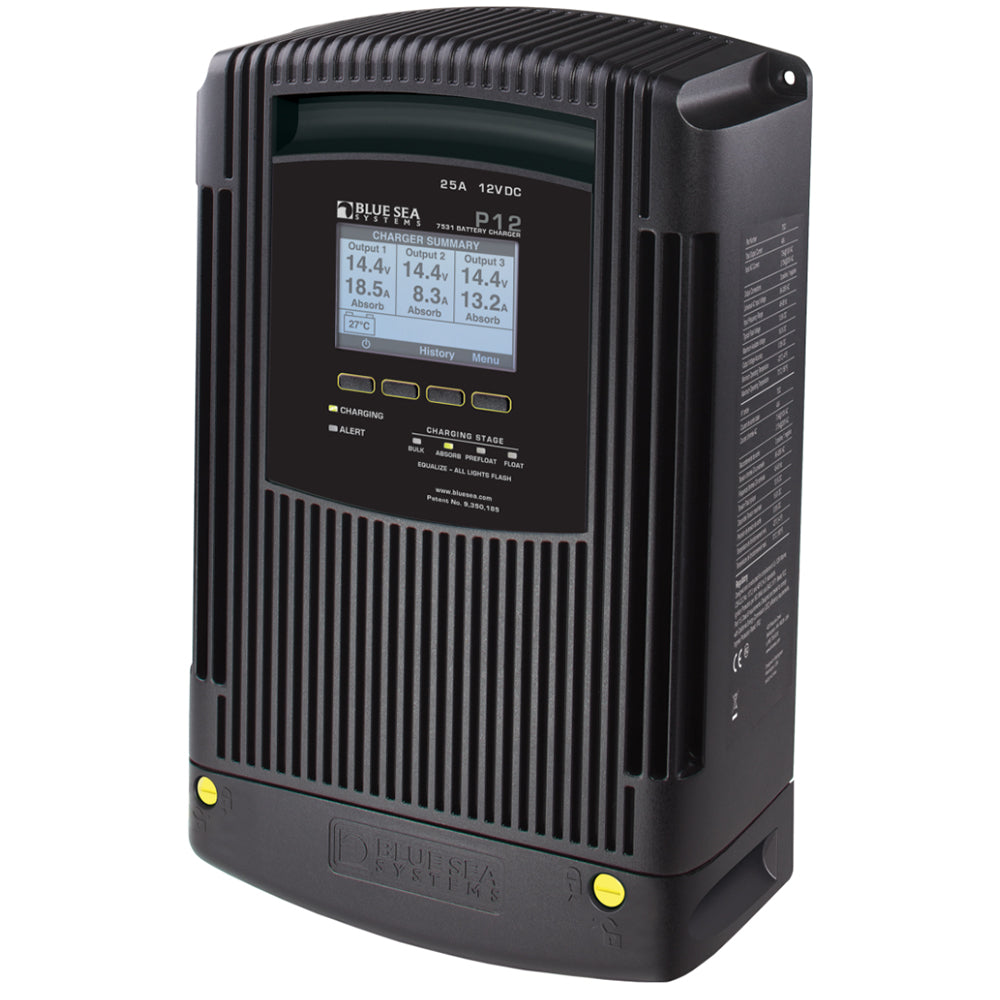 Blue Sea 7531 P12 Battery Charger 12V DC 25A 7531