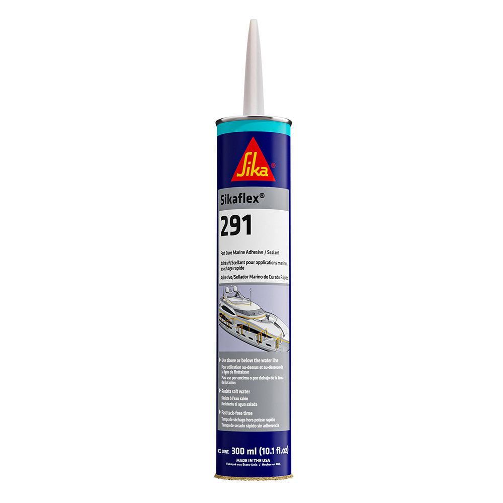 Sika Sikaflex 291 Fast Cure Adhesive Sealant 103oz300ml Cartridge Black 90923