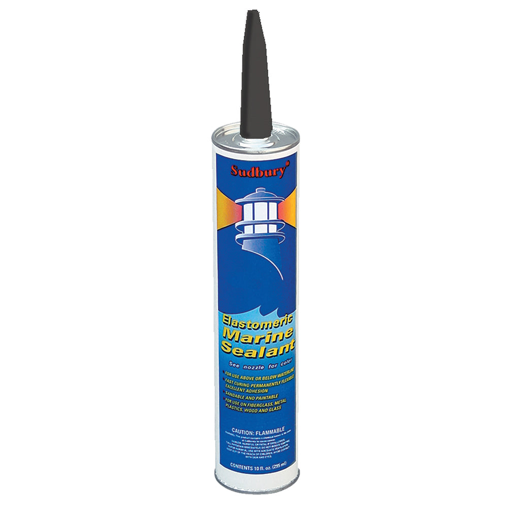 Sudbury Elastomeric Marine Sealant 10oz Cartridge Black 302