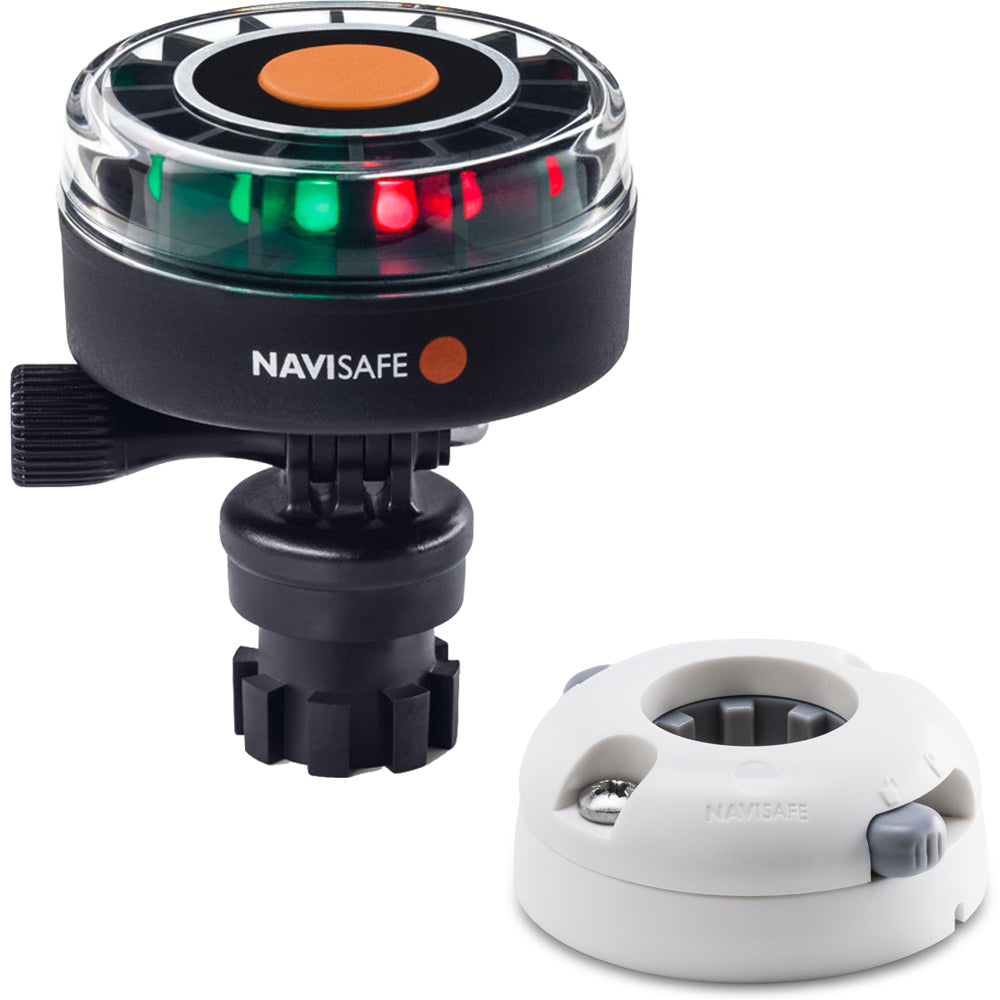 Navisafe Navilight 2NM Tricolor wNavimount Base Horizontal Mount White 340KIT5