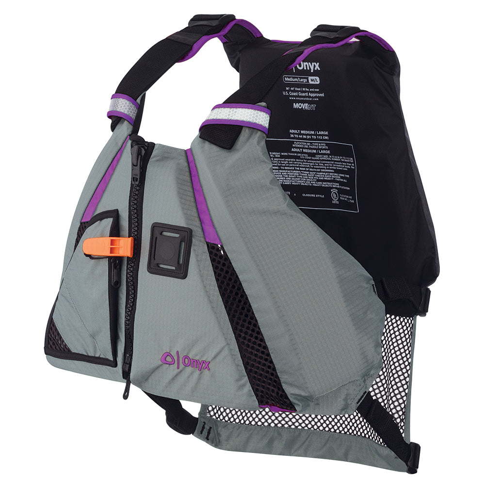 Onyx MoveVent Dynamic Paddle Sports Vest PurpleGrey XSSM 12220060002018