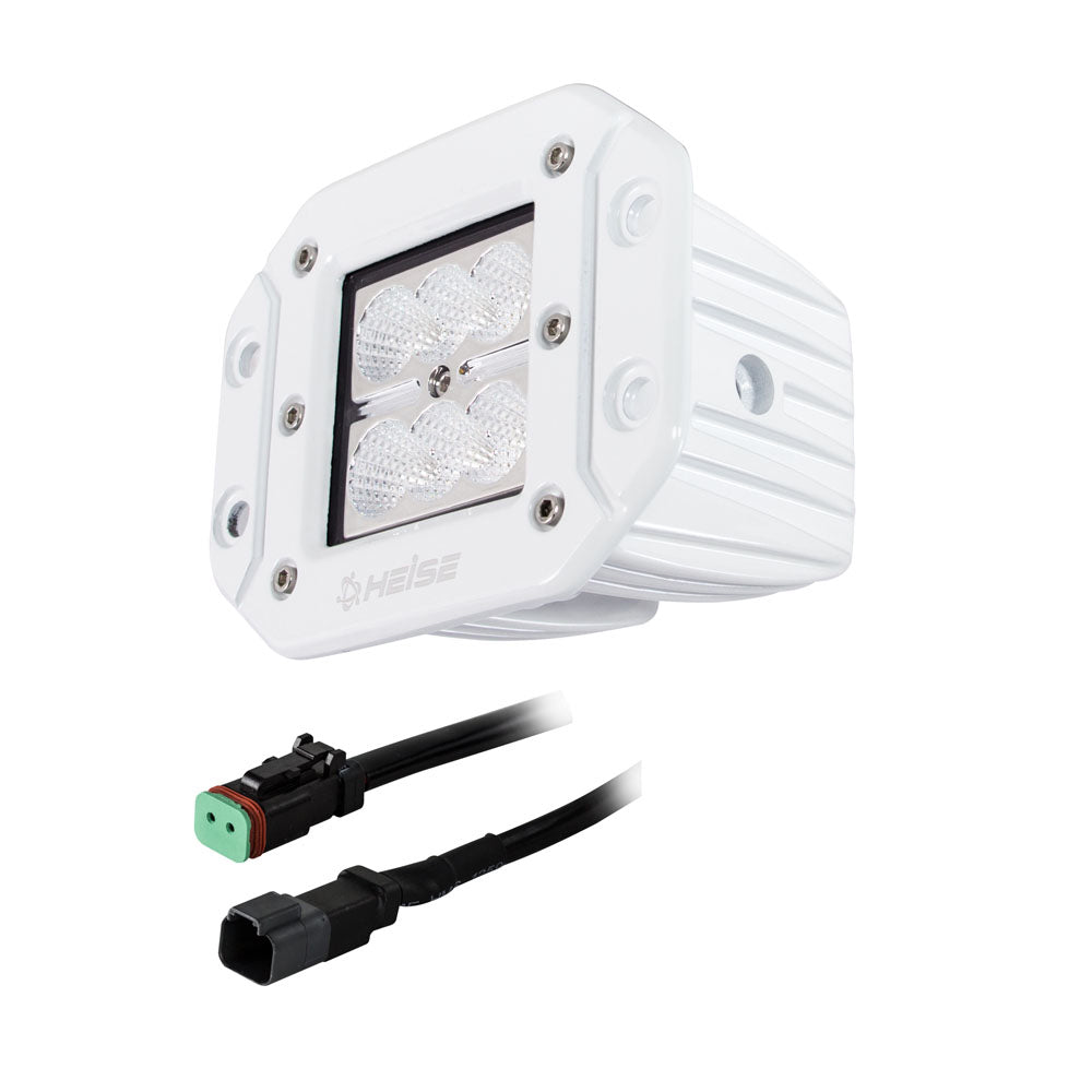 HEISE 6 LED Marine Cube Light Flush Mount 3 HEMFMCL3
