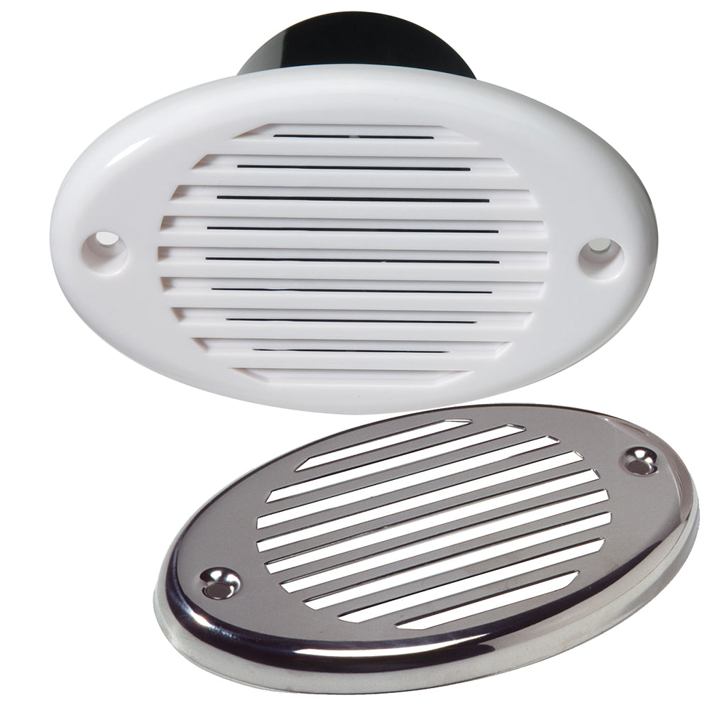 Innovative Lighting Marine Hidden Horn White wStainless Steel Overlay 54001017
