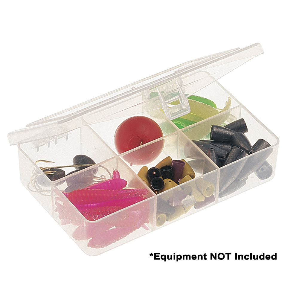 Plano SixCompartment Tackle Organizer Clear 344860