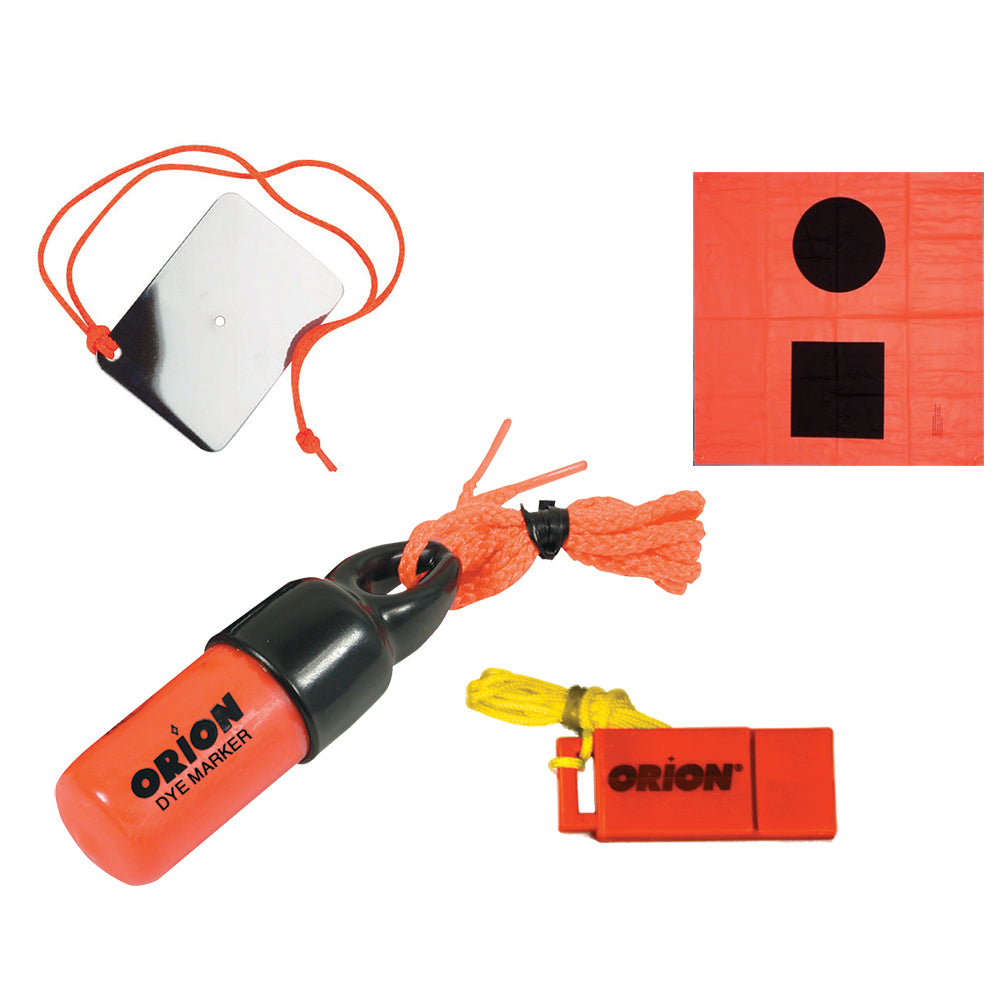 Orion Signaling Kit Flag Mirror Dye Marker Whistle 619