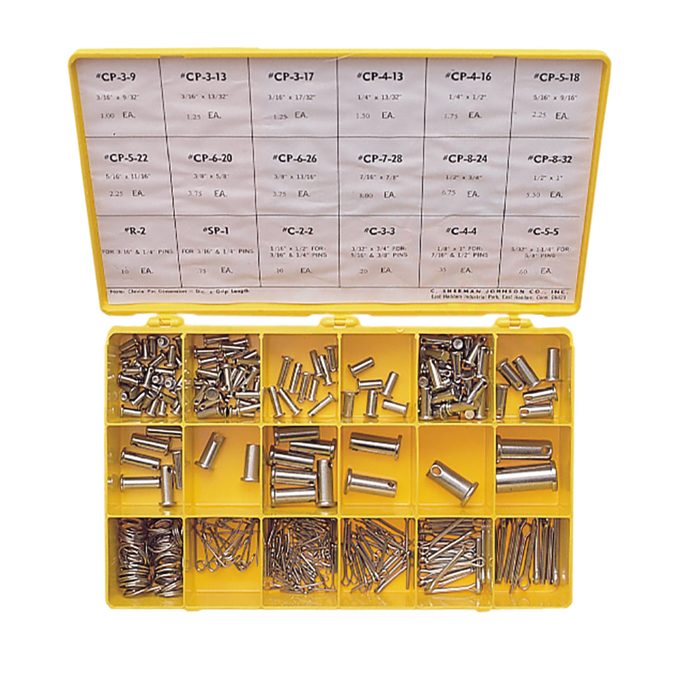 C Sherman Johnson Cotter Ring Clevis Pin Parts Kit 37503