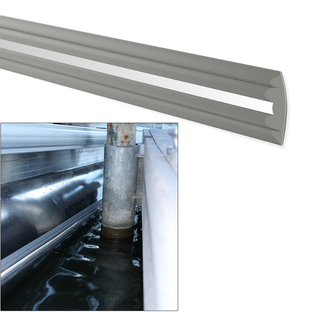 Megaware PontoonGuard 32 Kit 2 16 Guards fPontoon Up To 21 Gray 30532