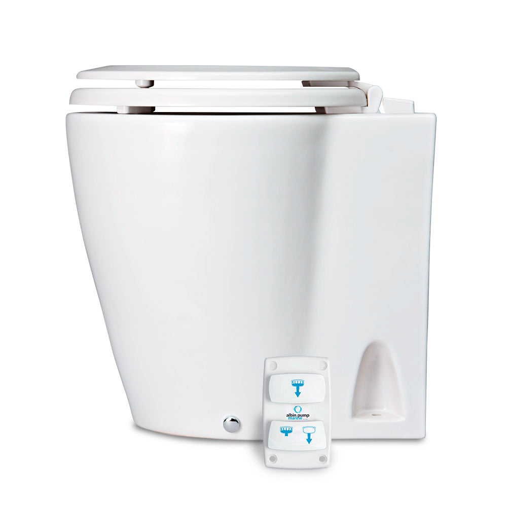 Albin Group Marine Design Marine Toilet Silent Electric 12V 0703045