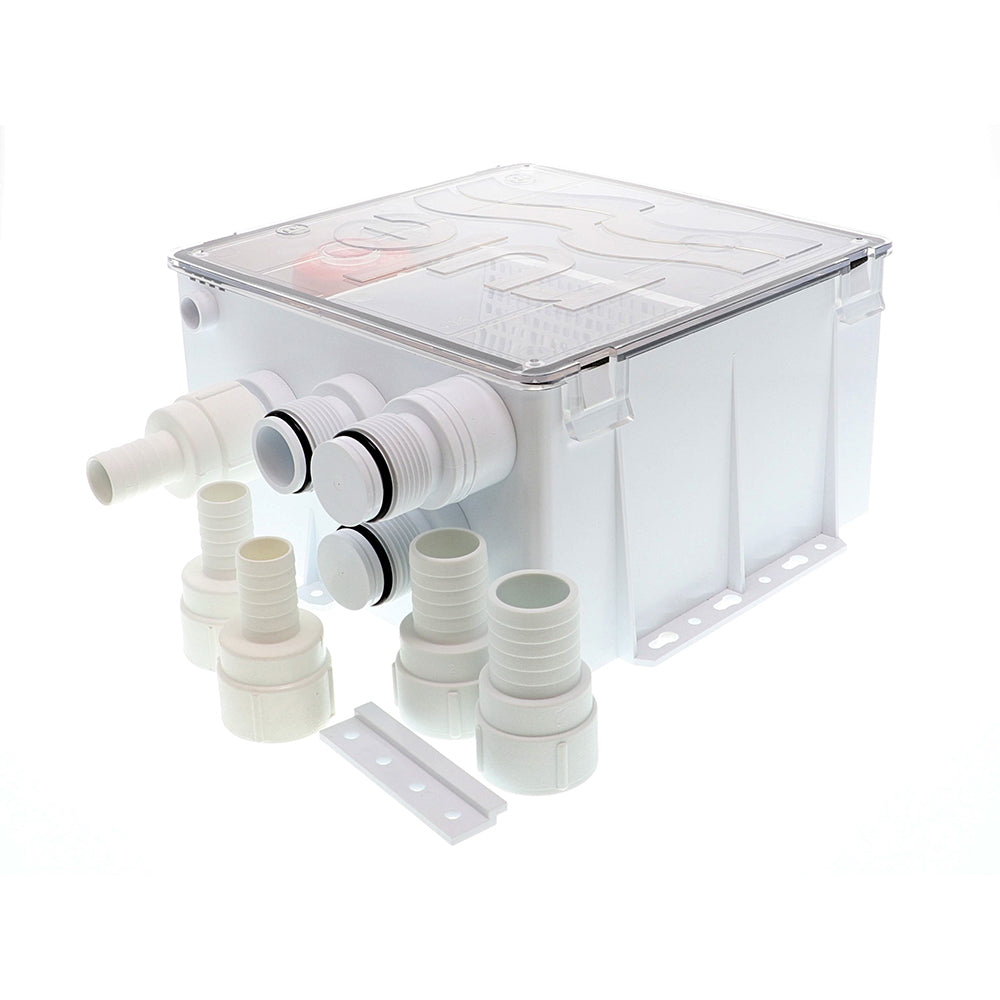 Rule Shower Drain Box w800 GPH Pump 24V 98B24