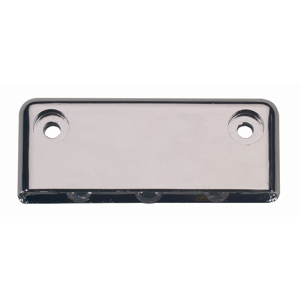 Innovative Lighting 3 LED Surface Mount Step Light White wChrome Case 00352007