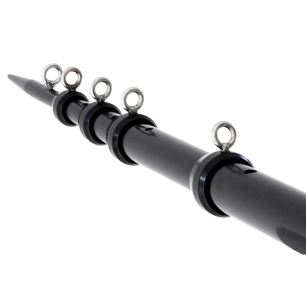 Tigress XD Telescoping Aluminum Outrigger Poles 18 112 OD Black 889251