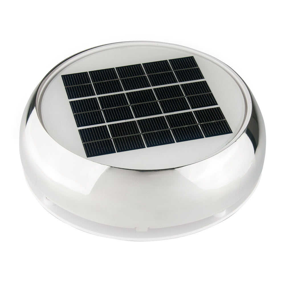 Marinco 4 DayNight Solar Vent Stainless Steel N20804S