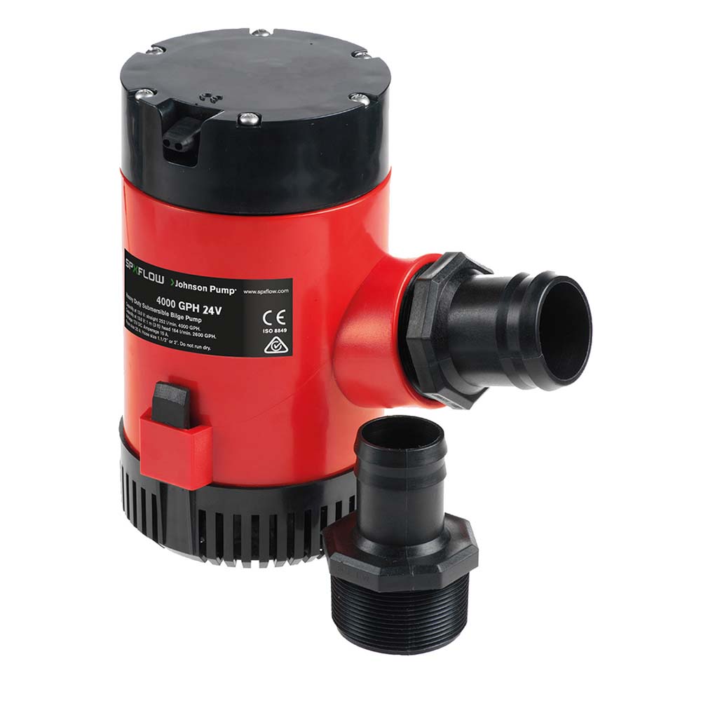 Johnson Pump Heavy Duty Bilge Pump 4000 GPH 24V 40084