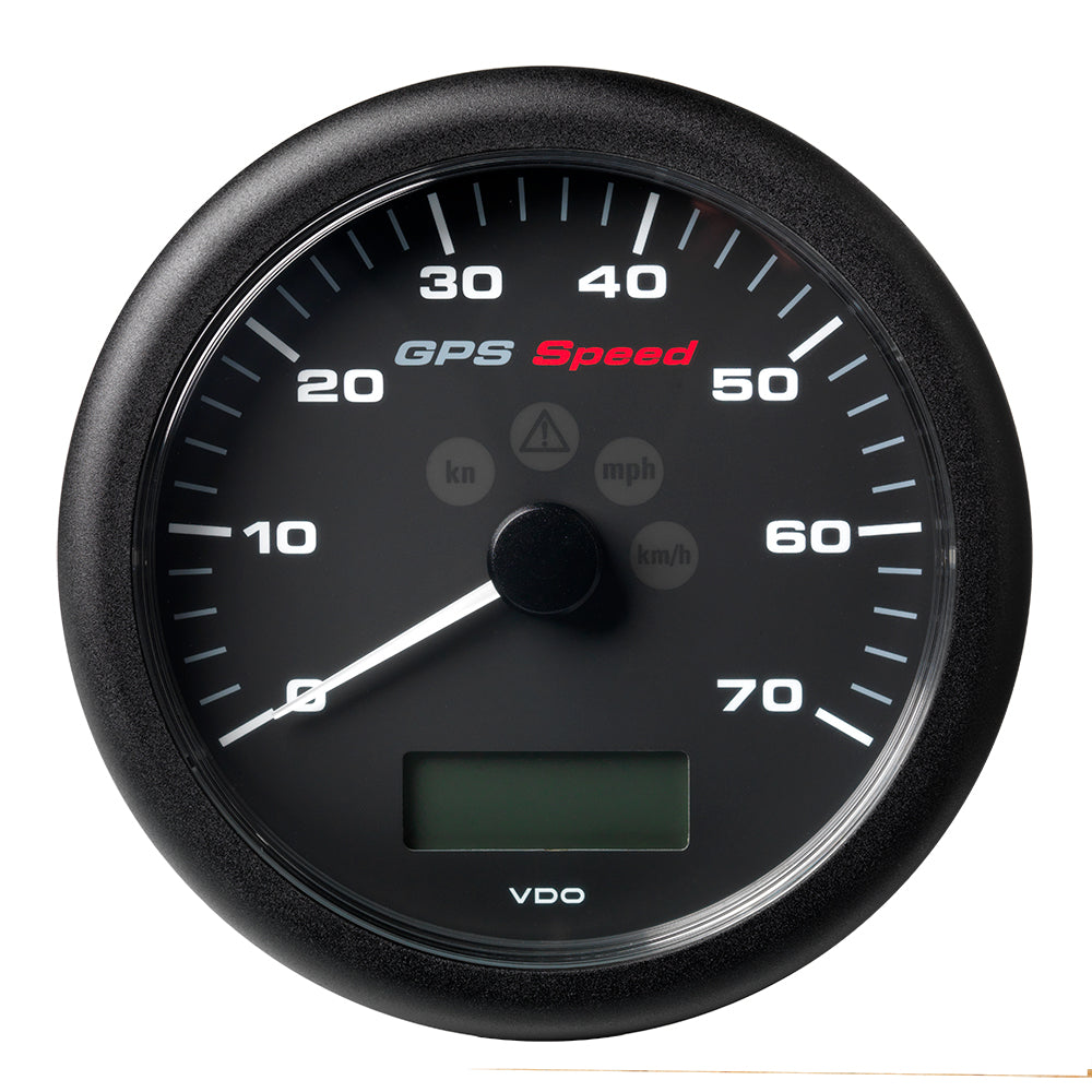 Veratron 414 110MM ViewLine GPS Speedometer 070 KNOTSKMHMPH 8 to 16V Black Dial Bezel A2C59501781