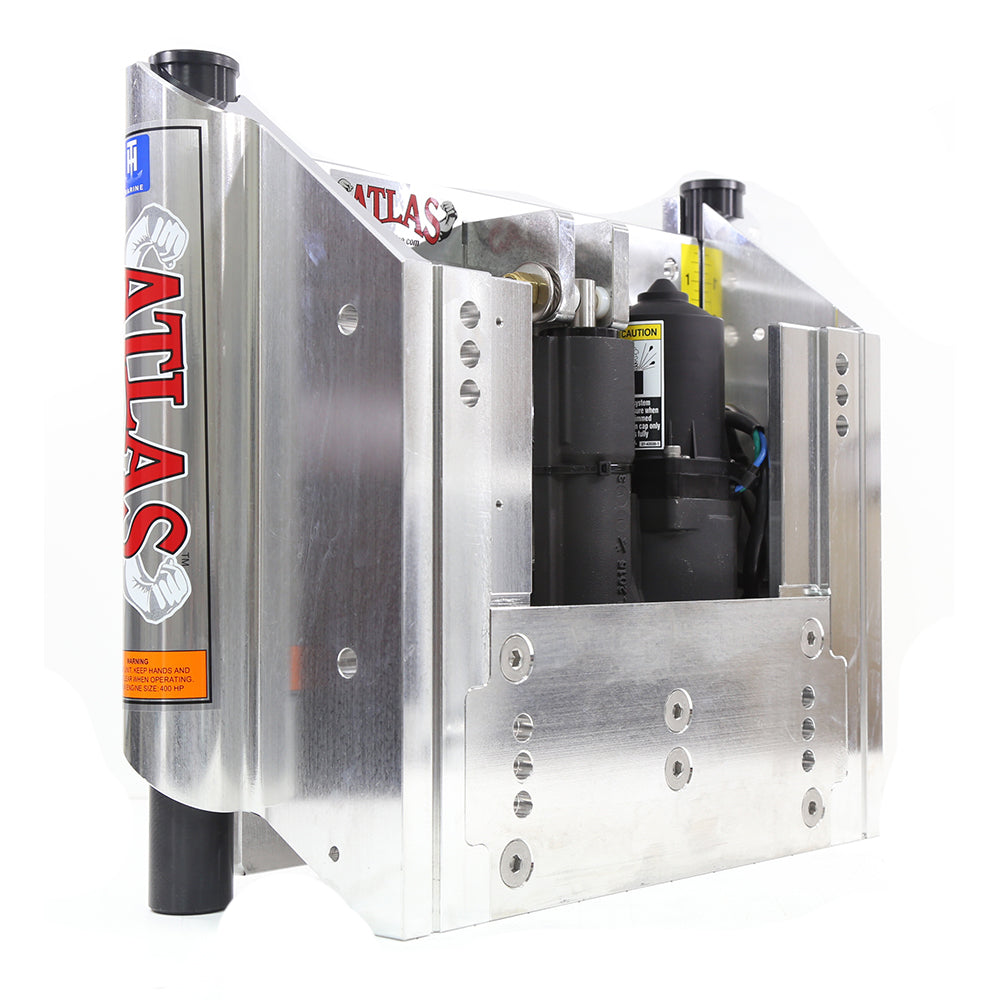 TH Marine ATLAS 8 Set Back Hydraulic Jack Plate Heavy Duty AHJ8VHDDP