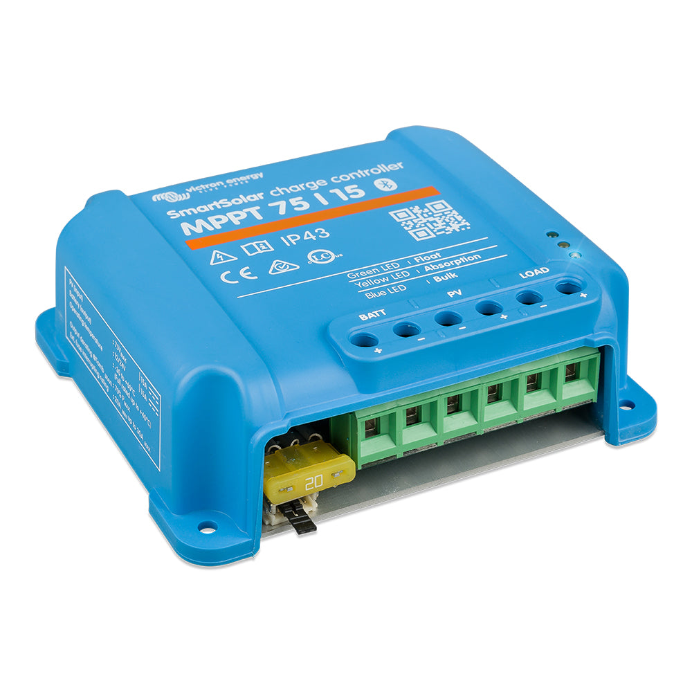 Victron SmartSolar MPPT Solar Charge Controller 75V 15Amp UL Approved SCC075015060R