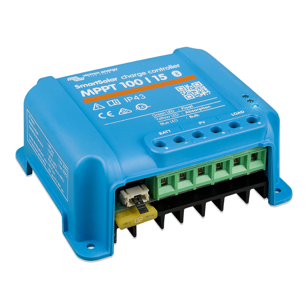 Victron SmartSolar MPPT Charge Controller 100V 15AMP UL Approved SCC110015060R